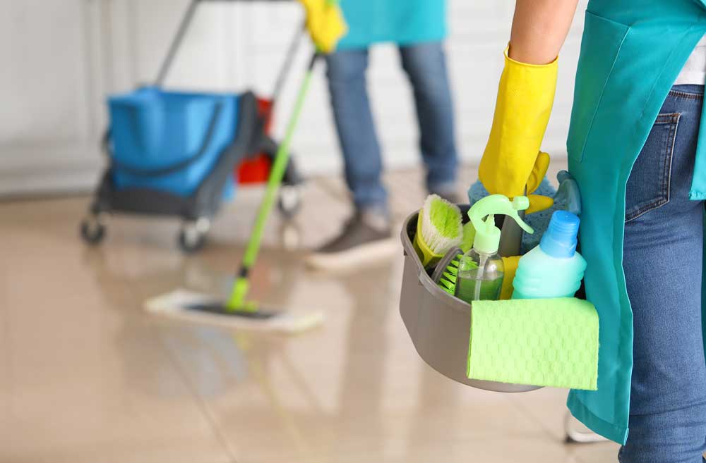 cleaners freshen up home before showing