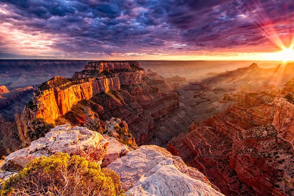 Grand Canyon National Park at susnet